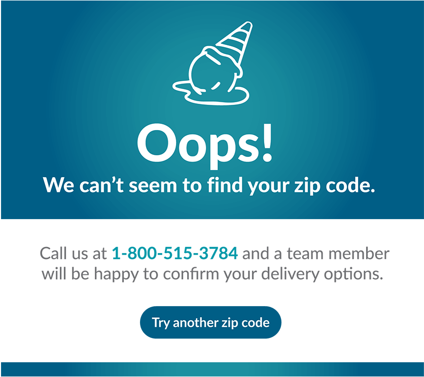 ZipCode Not Found